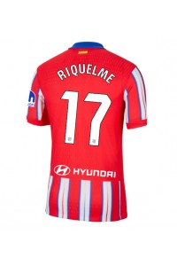 Atletico Madrid Rodrigo Riquelme #17 Jalkapallovaatteet Kotipaita 2024-25 Lyhythihainen